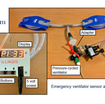 The Illinois RapidAlarm emergency ventilator sensor and alarm system 