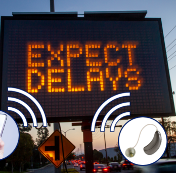 Hearing device delays 